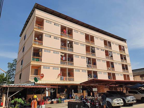 PJ Apartment พี. เจ. อพาร์ทเม้นท์ สุขุมวิท 117 ซ.ภานุวงศ์1 เมืองสมุทรปราการ
