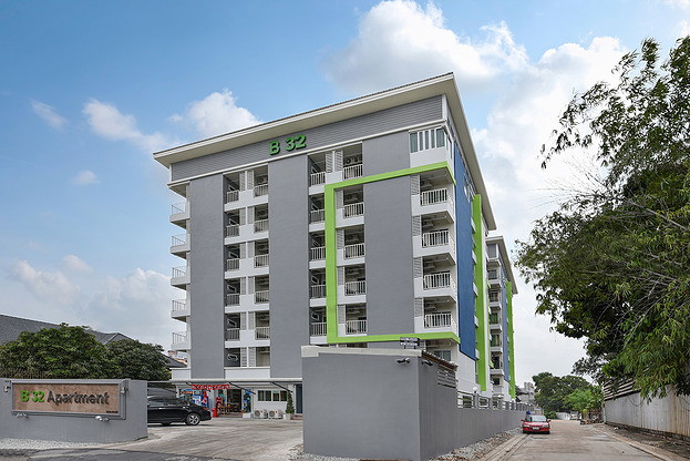 B32 Apartment สร้างใหม่ใกล้ BTSแบริ่ง ไบเทคบางนา