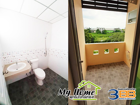 MY HOME อพาร์ทเม้นท์ (สร้างใหม่) พุทธมณฑลสาย4 ห้องแอร์ เน็ตแรง มีลิฟท์ 照片 6