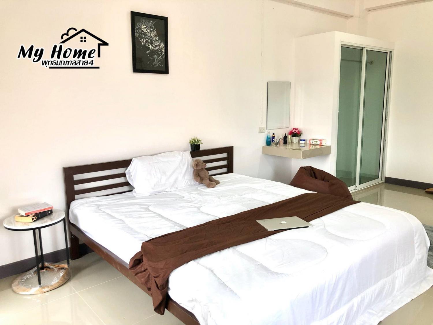 MY HOME อพาร์ทเม้นท์ (สร้างใหม่) พุทธมณฑลสาย4 ห้องแอร์ เน็ตแรง มีลิฟท์