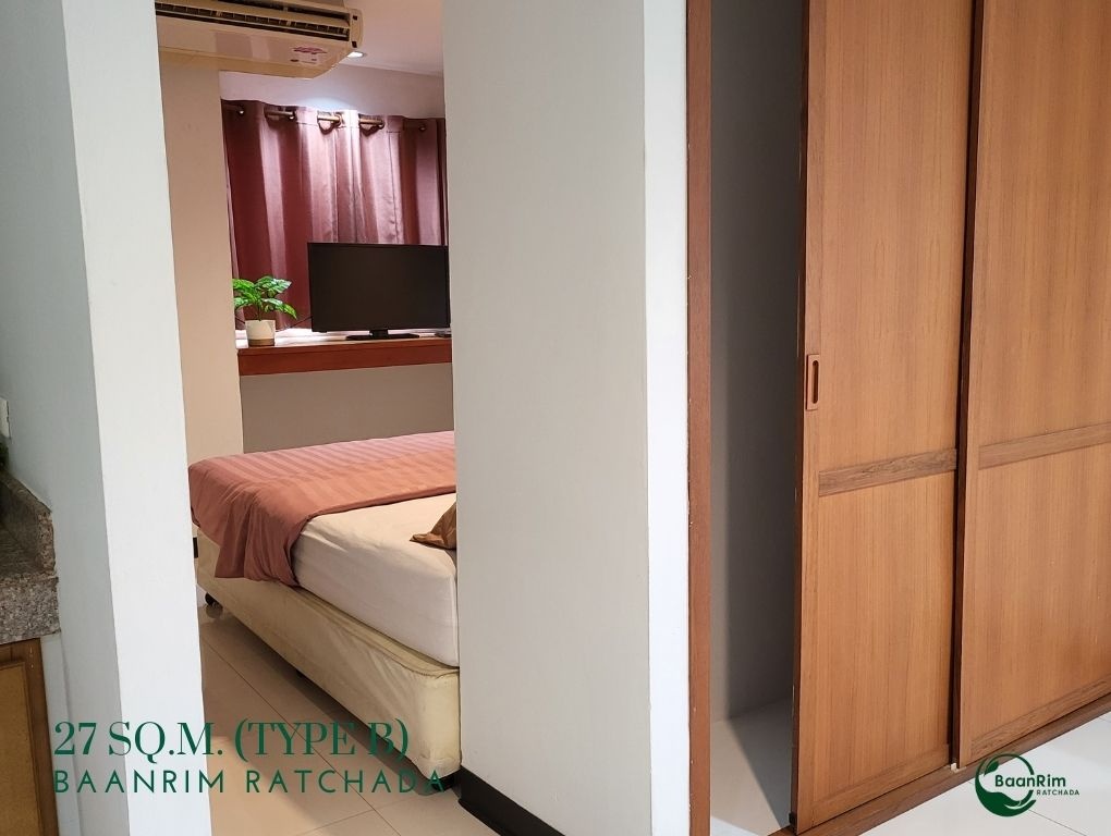 อพาร์ทเม้นท์บ้านริมรัชดา ใกล้MRTห้วยขวาง,สุทธิสาร,ตลาดห้วยขวาง photo 9